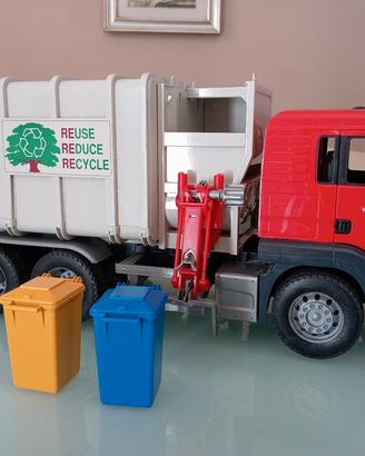 Camion spazzatura giocattolo Bruder