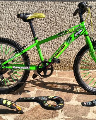 Bici Bambino DOUBLEZZ Z-Boy 20 Pollici 6v Kawasaki