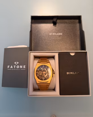 D1 Milano Skeleton Rose Gold 41,5 mm automatico