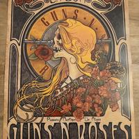 poster Guns N Roses Rock formato A3 