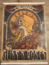 poster Guns N Roses Rock formato A3 