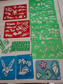 Tavolette per stencil