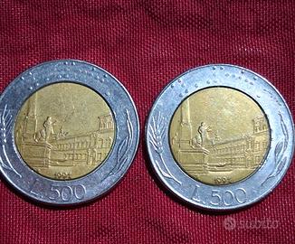 500 lire anno 1991