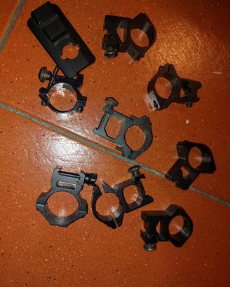supporti x ottica carabina