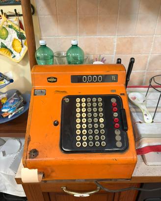 Registratore di cassa vintage hasler
