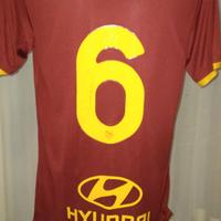 maglia As Roma Smalling worn Roma - Juve 2022