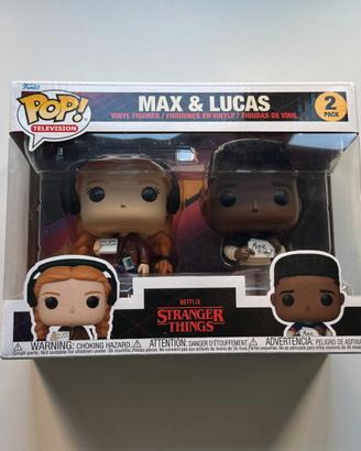 Stranger Things Funko Pop S4 - Max e Lucas