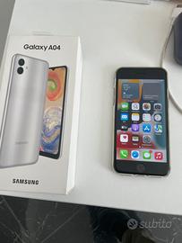 Iphone 8 e Samsung A04