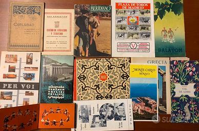 Vecchi libretti e guide turistiche dal mondo