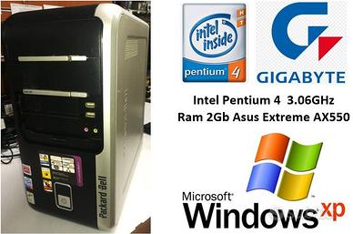 Intel Pentium 4 3.06GHz Ram 2Gb P. COM Windows Xp