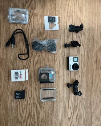 GoPro HERO4 Silver - kit completo