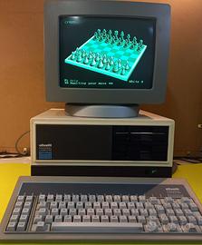 Olivetti M24 completo con COPROCESSORE MATEMATICO,