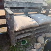 Panchine in pallet