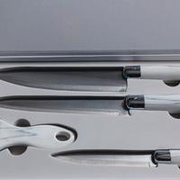 Set tre coltelli con pelaverdure