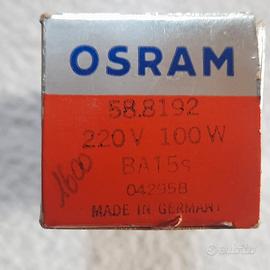 Luce da proiettore osram vintage