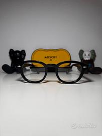 Occhiali Moscot Lemtosh Neri Lucidi