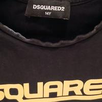 maglia dsquared2  originale taglia14 anni