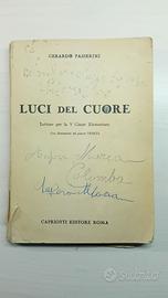 LUCI DEL CUORE LETTURE V CLASSE ELEMENTARE  1953