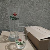 lotto bicchieri  birra Carlsberg