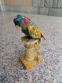 statuetta pappagallo 