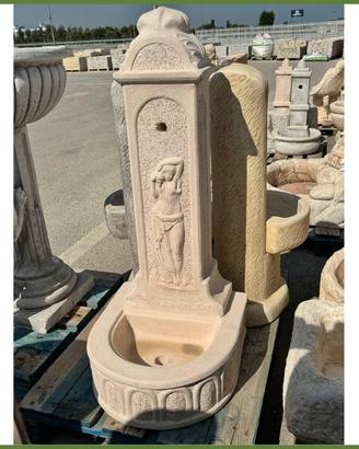 Fontana Graniglia Imperia cm. 52x58x125 h.