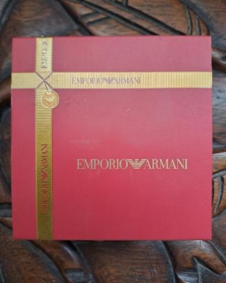 Set  bracciale charms con orecchini Emporio 