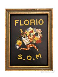 Florio S.O.M. Marsala riproduzione acrilico canvas