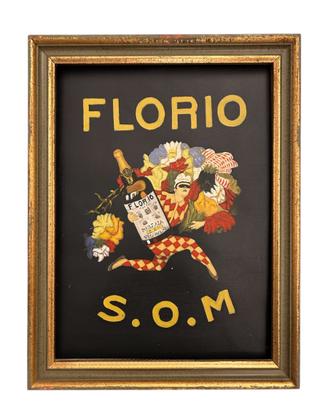 Florio S.O.M. Marsala riproduzione acrilico canvas