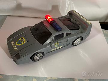 Modellino F40 POLICE con suoni e luci vintage