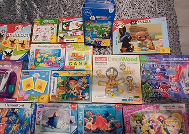 Giochi in scatola vari per bambini dai 3 a 6 anni - Tutto per i bambini In  vendita a Torino
