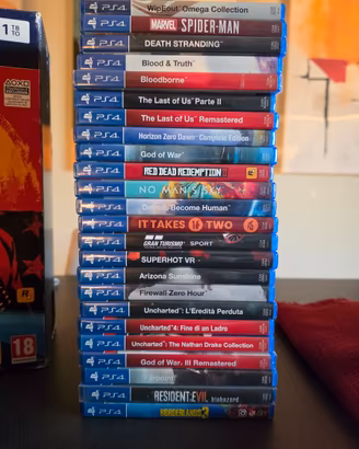 Giochi PS4 singoli o in blocco