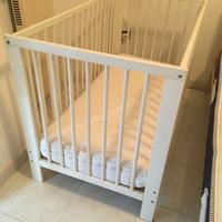Lettino Ikea Gulliver con materasso
