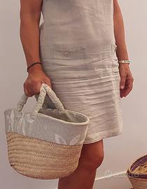 borsa mare. borsa paglia. coffa città 