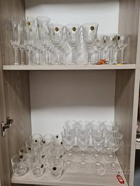 Capri Crystal Calici Bicchieri 60 pezzi Cristallo