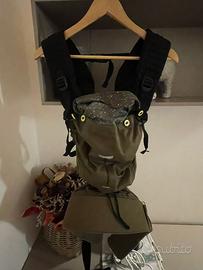 Marsupio chicco bimbo fino a 15 kg verde militare