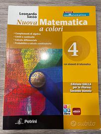Libro "Nuova matematica a colori4"