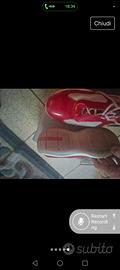 Scarpe Prada America's Cup rosso 44