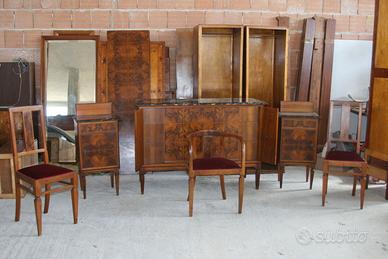 Mobili camera letto Liberty inizio '900