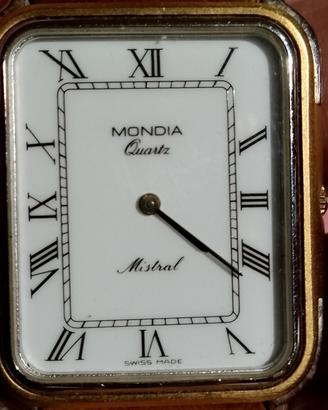 Orologio Mondia Mistral. swiss. anni 80