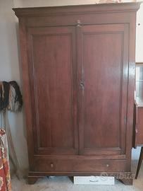 Armadio antico vetrinetta