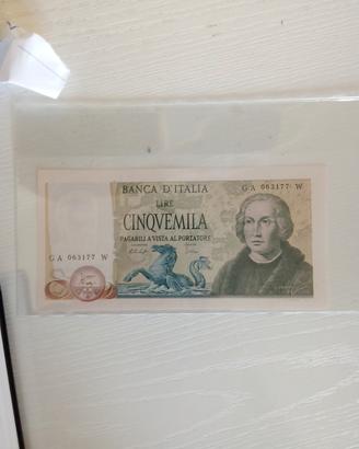 Banconota Colombo 3 caravelle Fds 