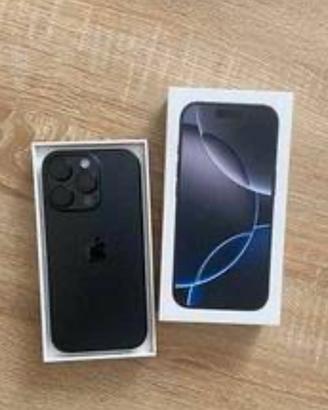 Iphone 16 pro max 256gb nero 8 mesi in garanzia