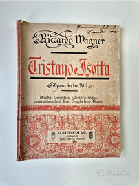 Tristano e Isotta - R. Wagner. Libretto d'opera