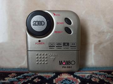 Manbo PA-982 Auto Scan - Radio portatile vintage