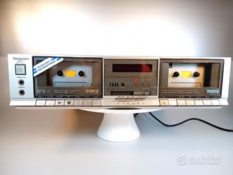 Technics cassette deck RSB 11 W / Year 1985  			