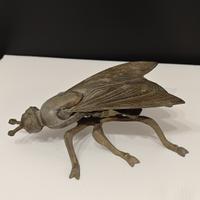 POSACENERE GIGANTE “MOSCA” IN OTTONE ANNI ‘50/‘60