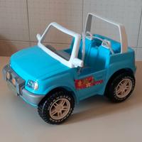 Macchina Barbie jeep da spiaggia