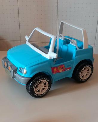 Macchina Barbie jeep da spiaggia