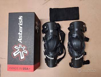 Ginocchiere Asterisk Carbon Cell 1.0 tg L Tutori