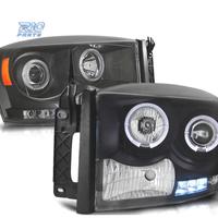 FARI PER DODGE RAM 06-08 OCCHI ANGELI NERI